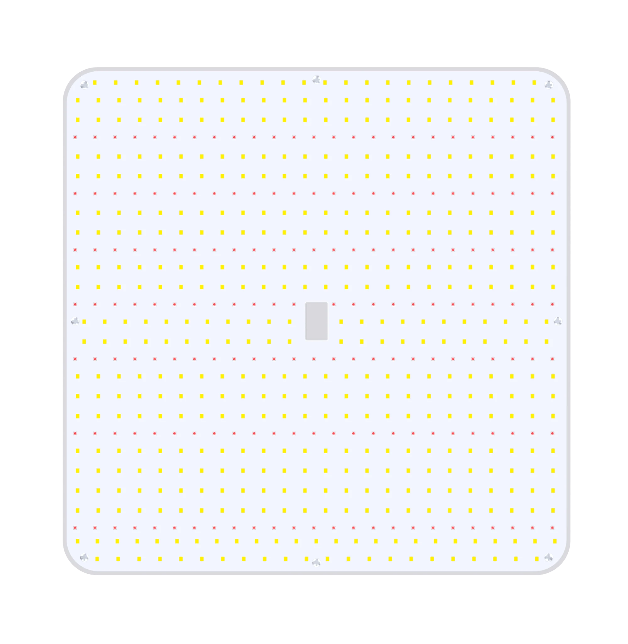 New OneTent 320W bottom LED board render
